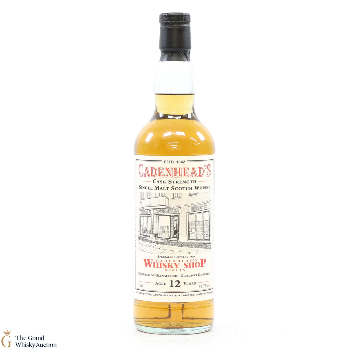 Glenallachie-Glenlivet - 12 Year Old - Cadenhead's Whisky Shop Berlin