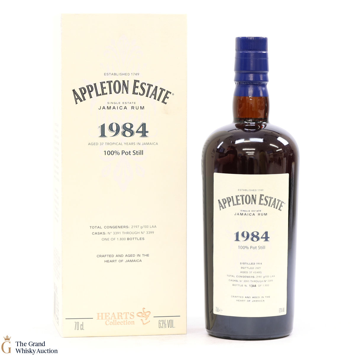 Appleton Estate - 37 Year Old 1984 Velier - Hearts Collection (Rum)