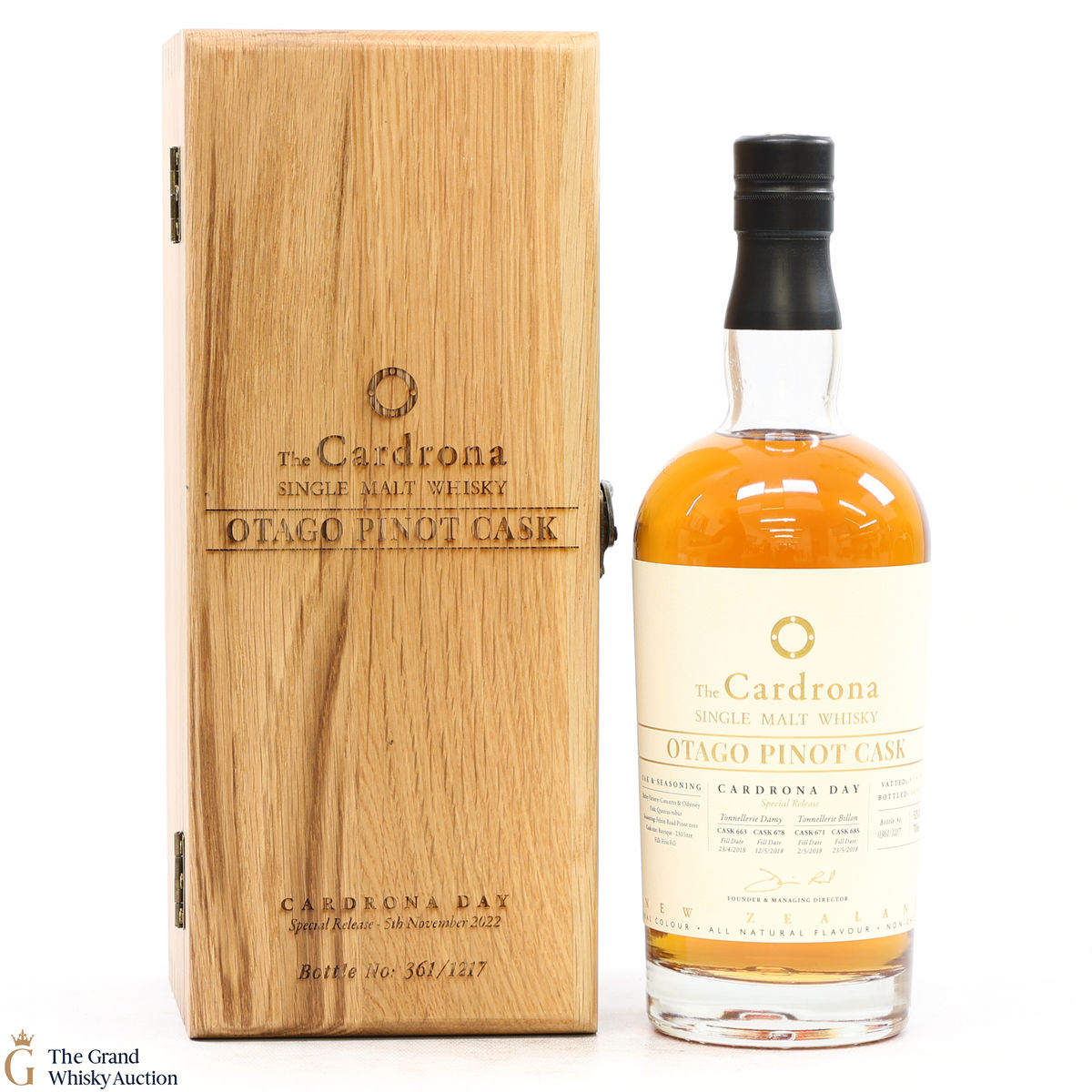 Cardrona Day Special Release - 5 Year Old - Otago Pinot Cask