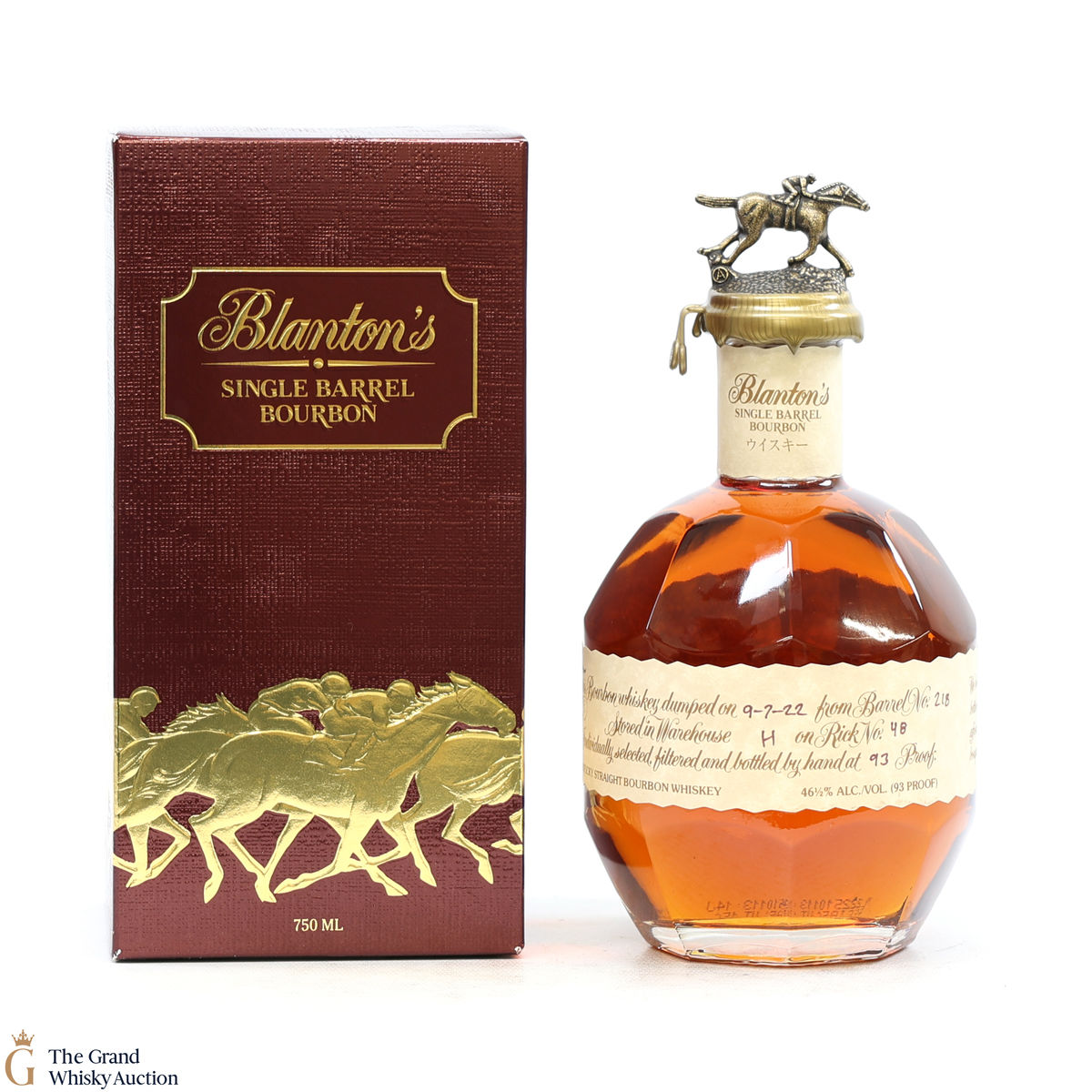 Blanton's - Single Barrel - Dumped 2022 / Japanese Import 75cl