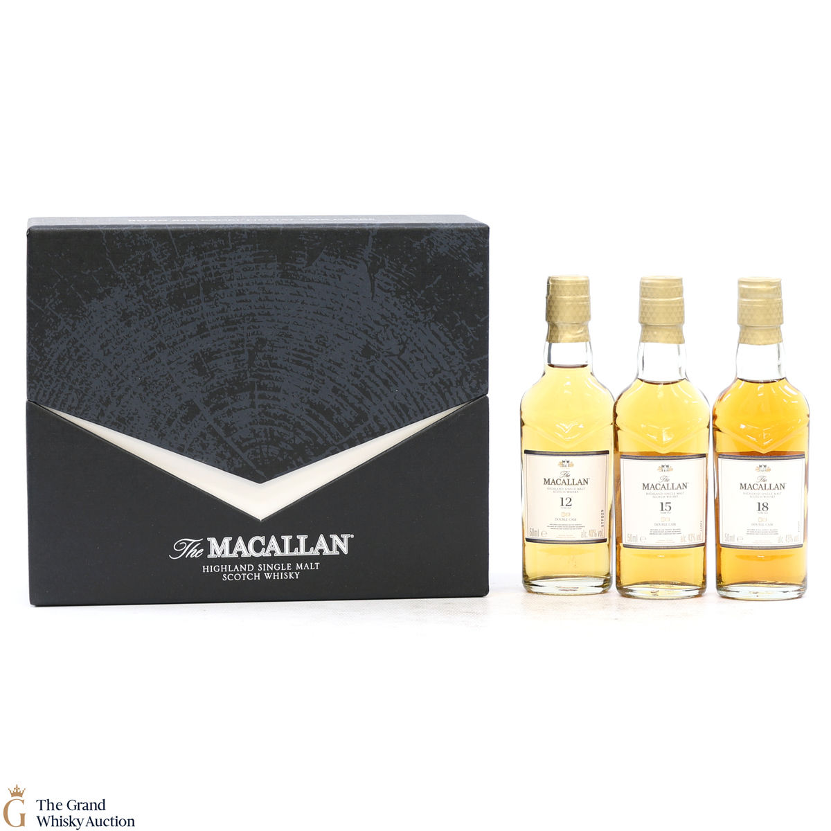 Macallan - 12, 15 & 18 YO Double Cask Set (3 x 5cl)