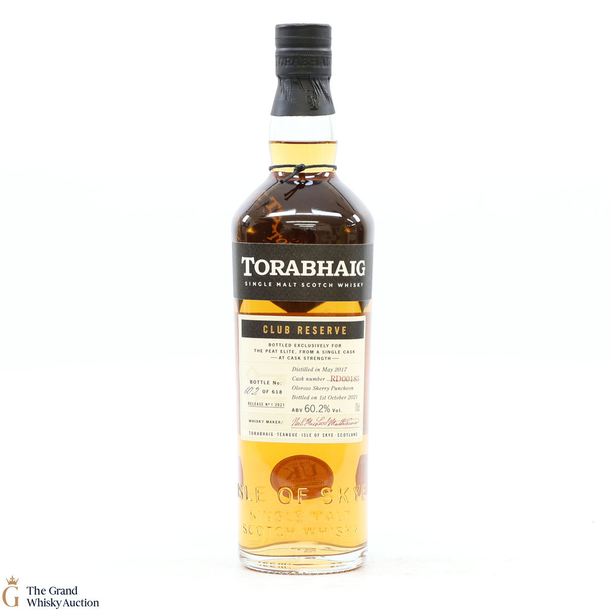 Torabhaig - Single Cask #183 - Club Reserve Release No.1