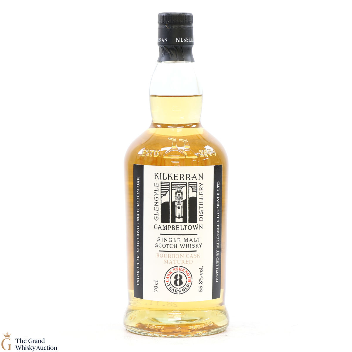 Kilkerran - 8 Year Old - Bourbon Oak 2022 - Cask Strength 55.8%