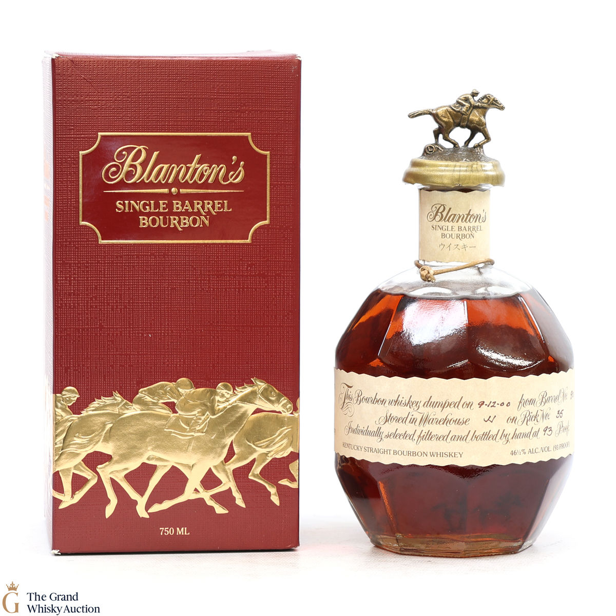 Blanton's - Single Barrel Dumped 2000 (75cl)