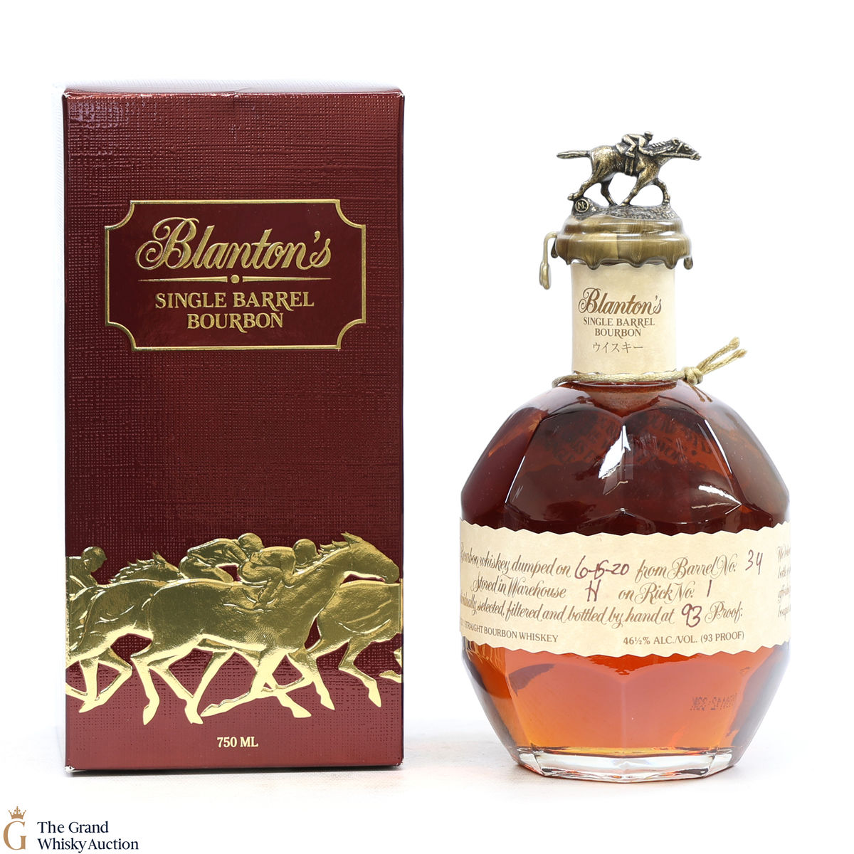 Blanton's - Single Barrel Dumped 2020 (75cl)