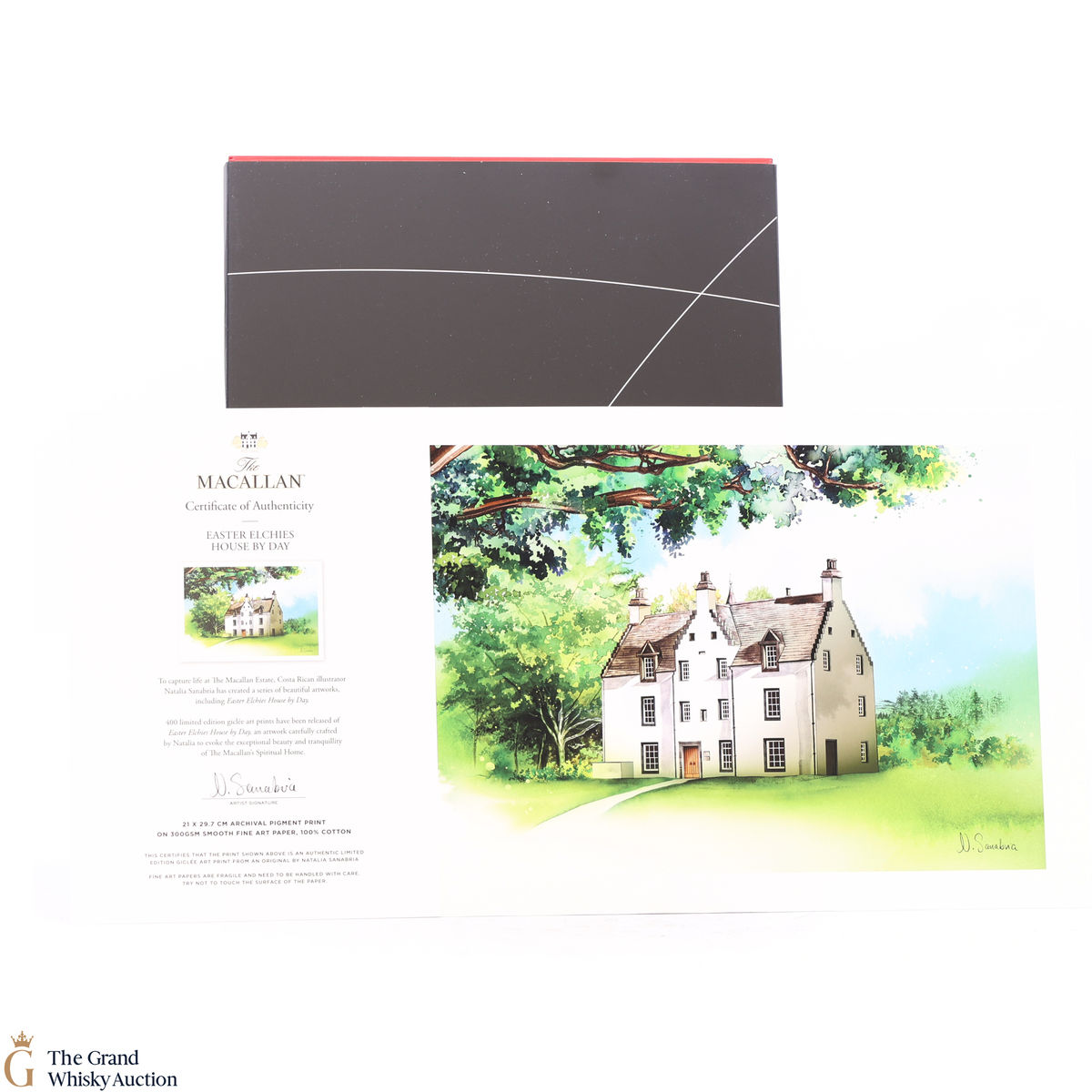 Macallan - Easter Elchies House By Day - Giclee Art Print