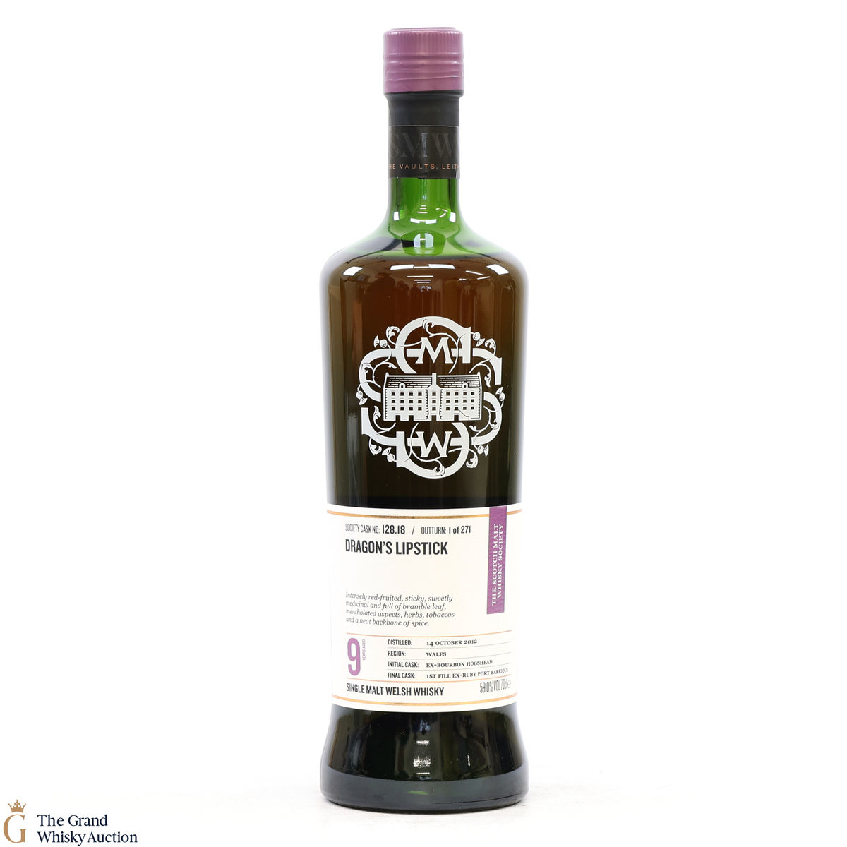 Penderyn - 9 Year Old 2012 SMWS 128.18 Dragon's Lipstick