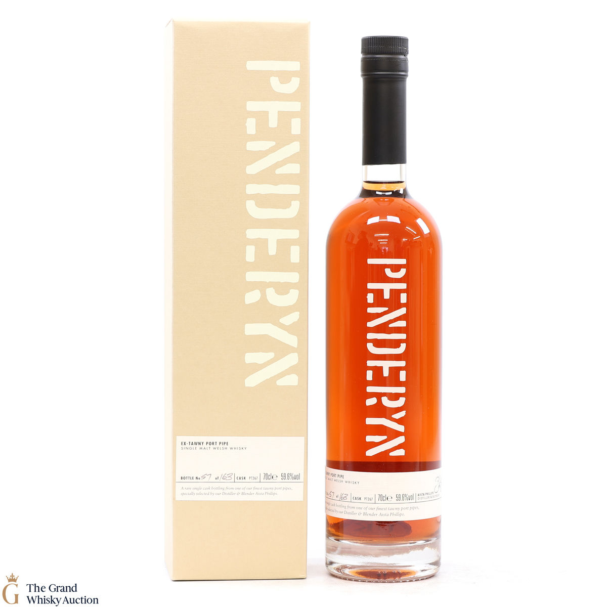 Penderyn - Ex-Tawny Port Pipe Cask #PT267