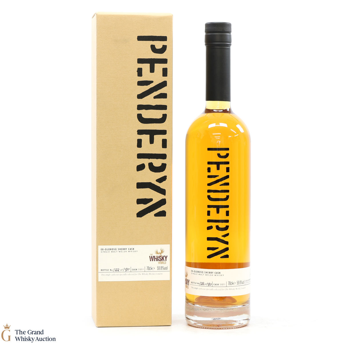 Penderyn - Ex-Oloroso Sherry Cask #S107/1 - The Whisky World