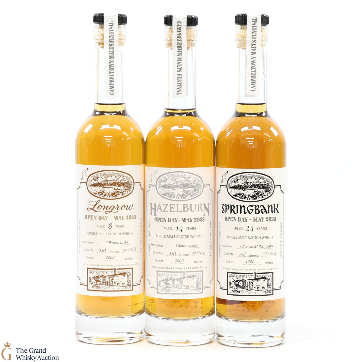 Campbeltown Malts Festival Open Day 2023 (3 x 35cl)