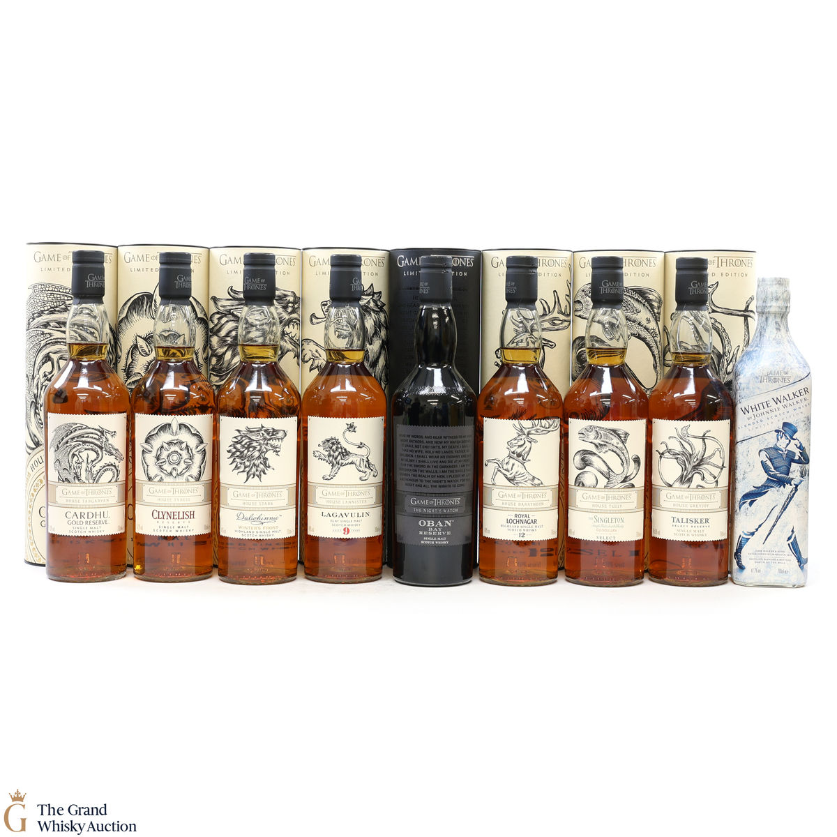 Game of Thrones - Limited Editions - 9 x 70cl