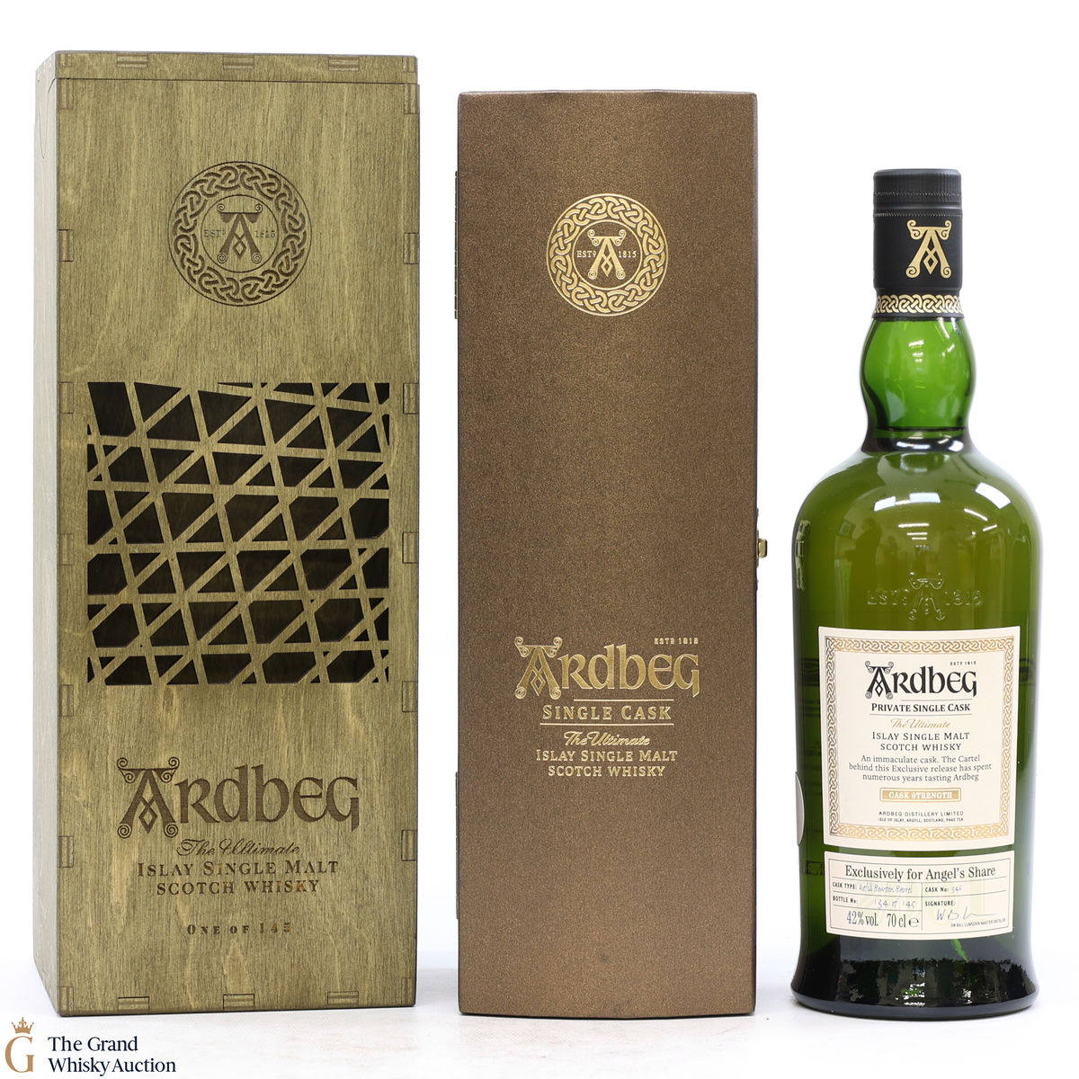 Ardbeg - 20 Year Old 2001 Private Reserve Single Cask #346 Angel's Share