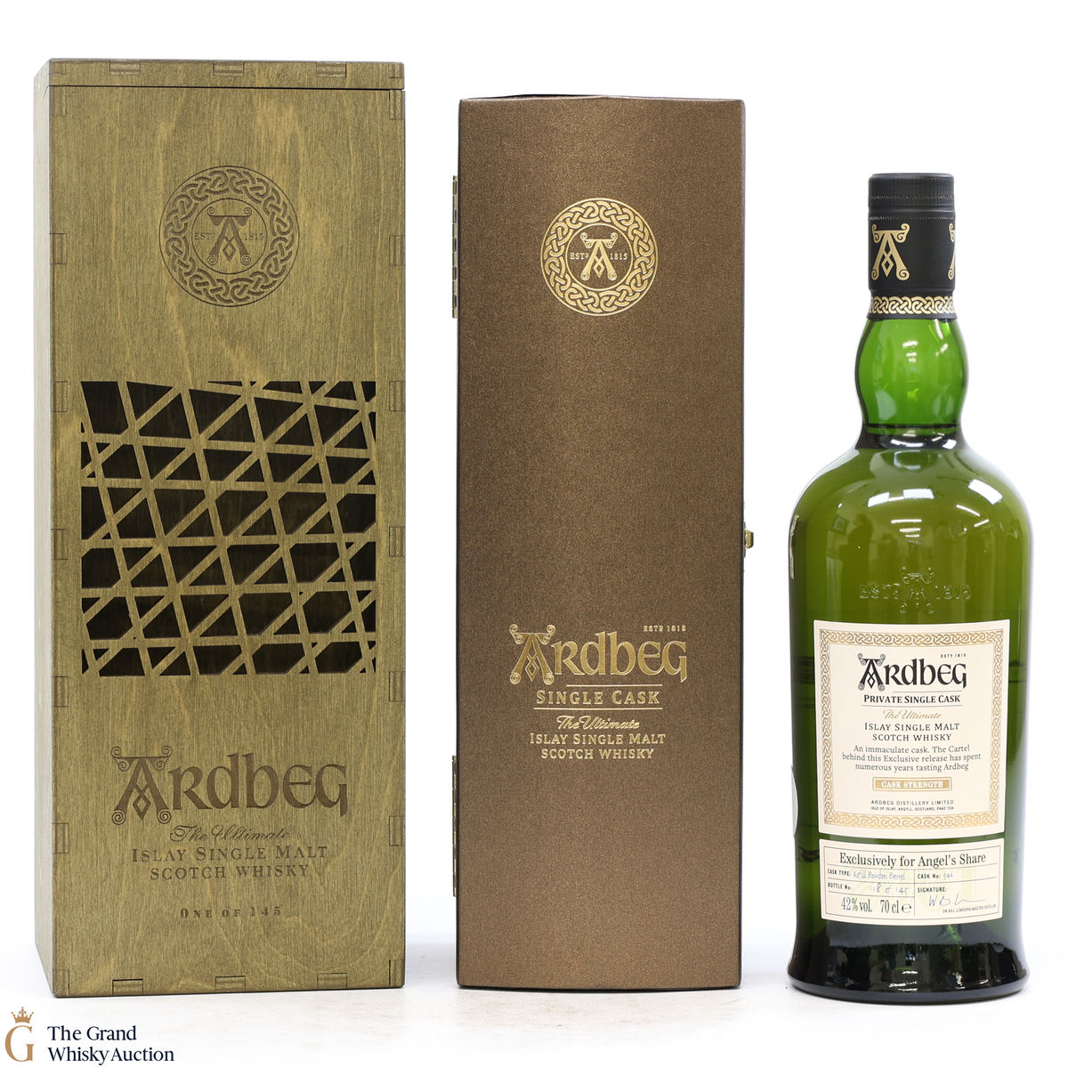 Ardbeg - 20 Year Old 2001 Private Reserve Single Cask #346 Angel's Share