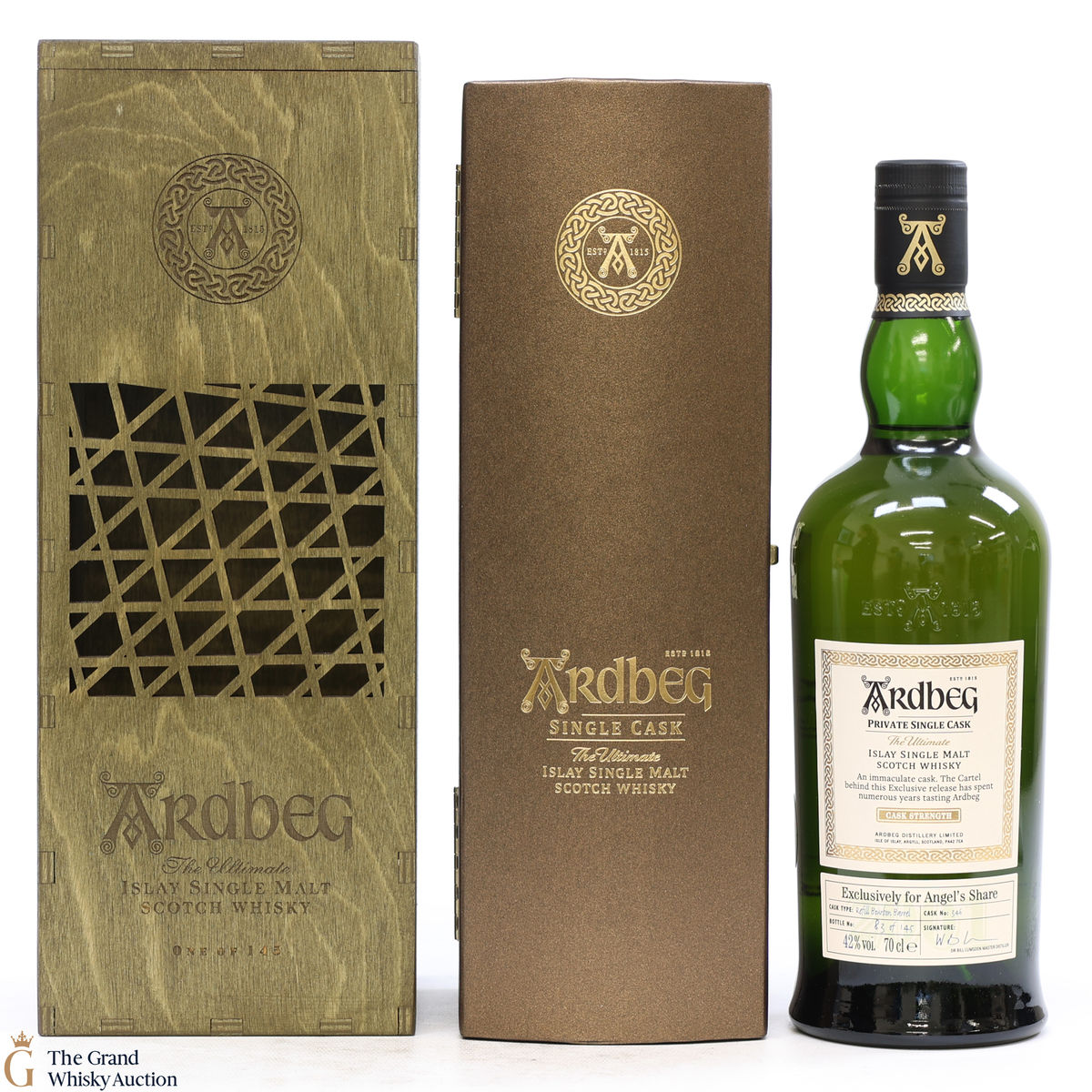 Ardbeg - 20 Year Old 2001 Private Reserve Single Cask #346 Angel's Share