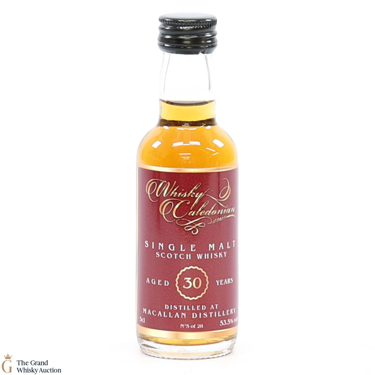 Macallan - 30 Year Old - Whisky Caledonian Red Label 5cl