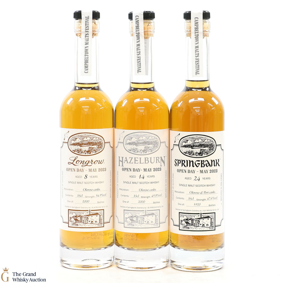 Campbeltown Malts Festival Open Day 2023 (3 x 35cl)