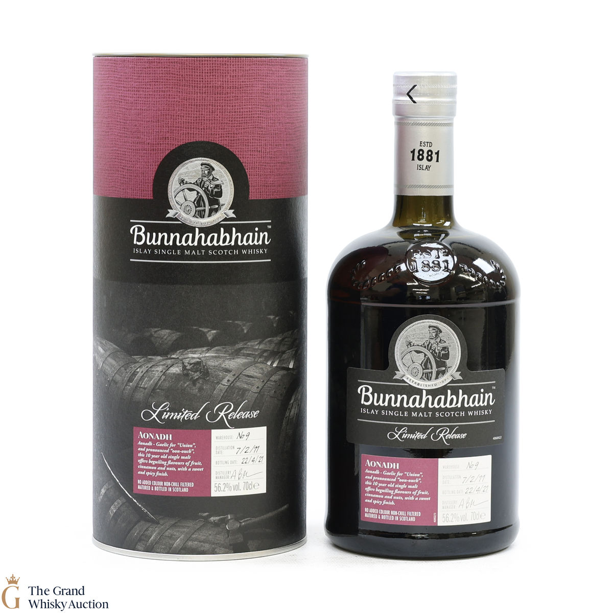 Bunnahabhain - 10 Year Old 2011 Aonadh Limited Release 2021