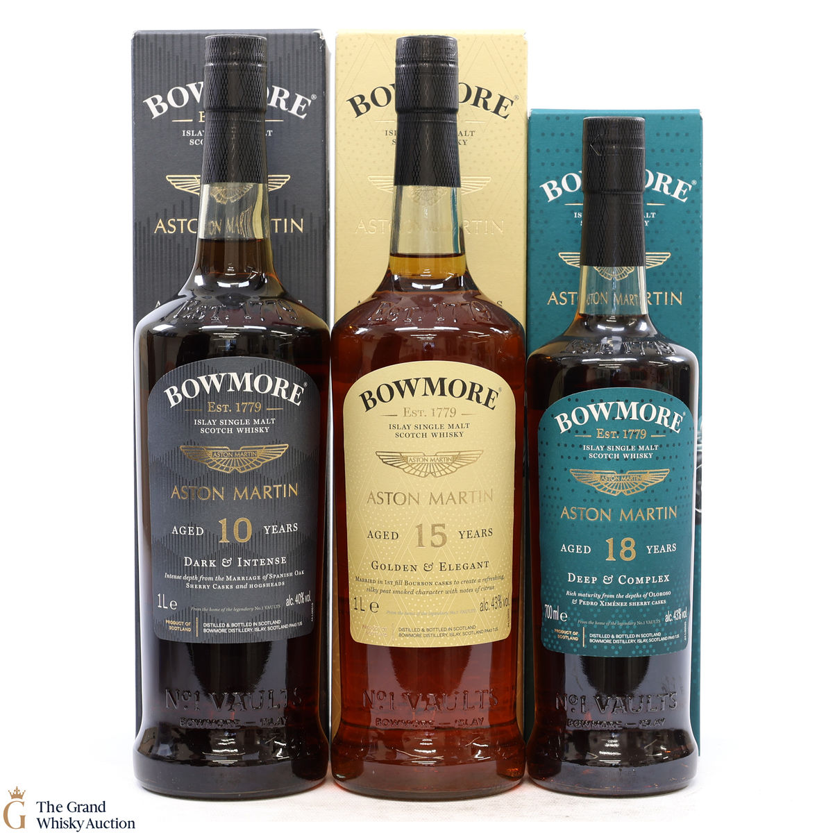Bowmore - Aston Martin - Edition 4, 5 & 6