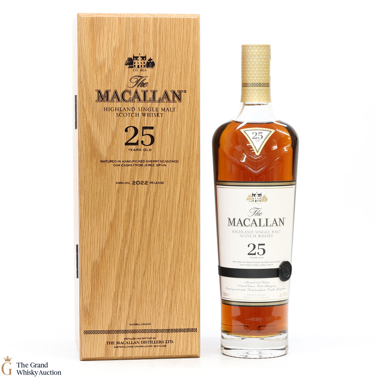 Macallan - 25 Year Old - Sherry Oak - 2022