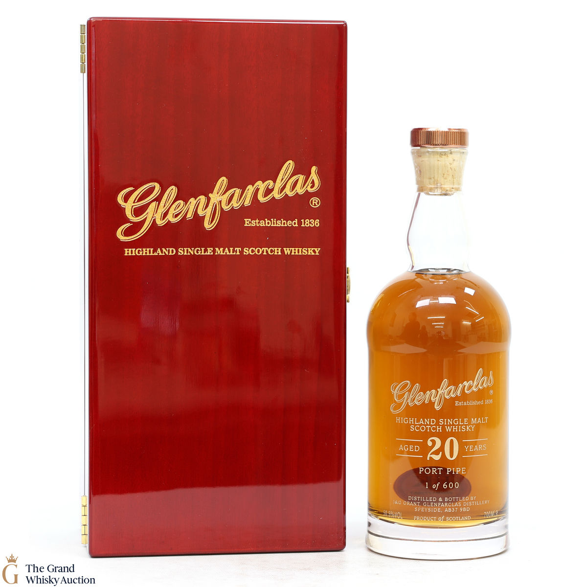 Glenfarclas - 20 Year Old - Port Pipe Decanter