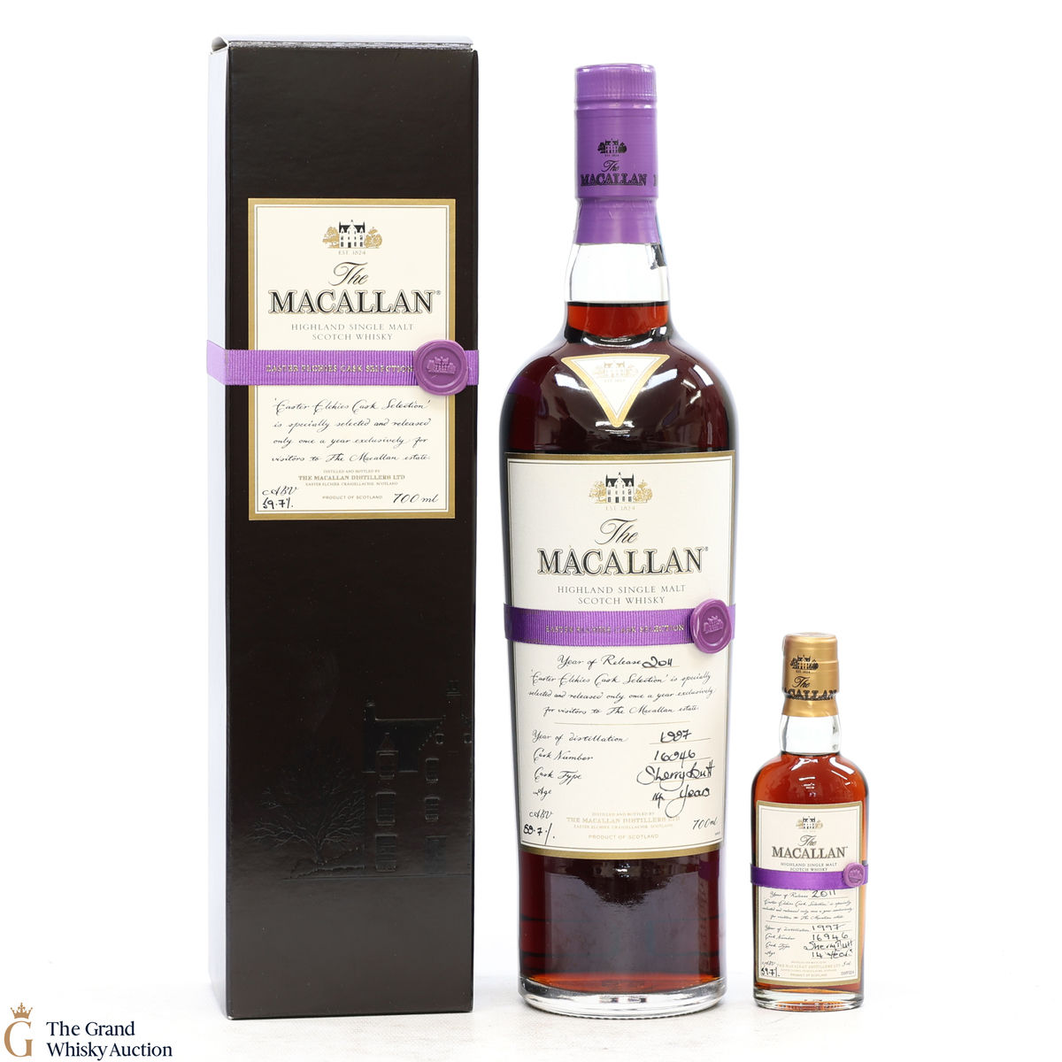 Macallan - 14 Year Old - 2011 Easter Elchies + 5cl Mini