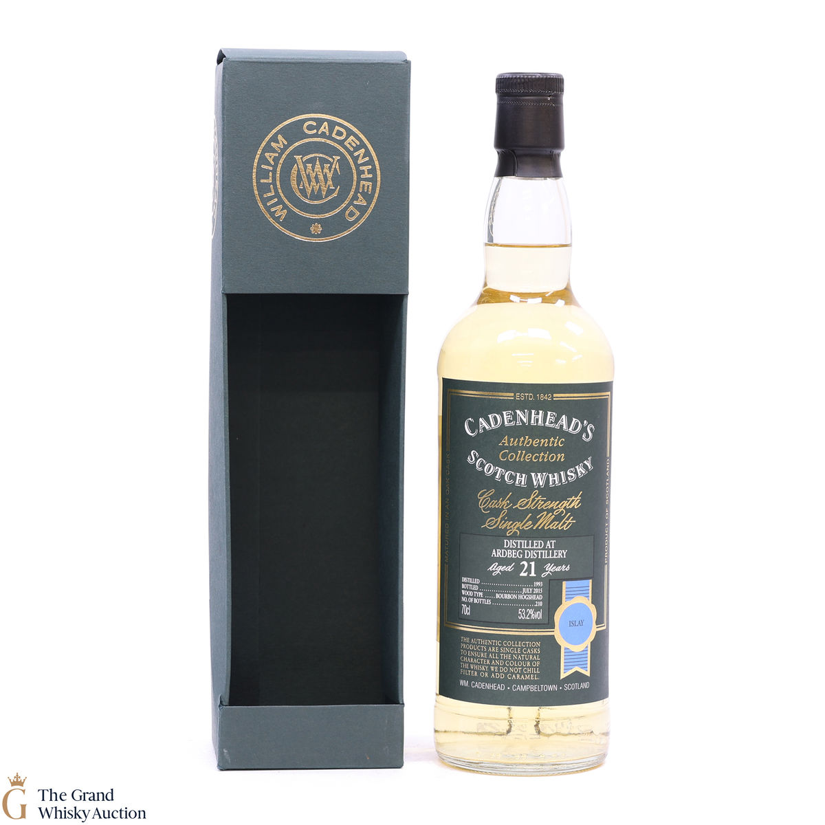 Ardbeg - 21 Year Old 1991 Cadenhead's Single Cask Strength 2012