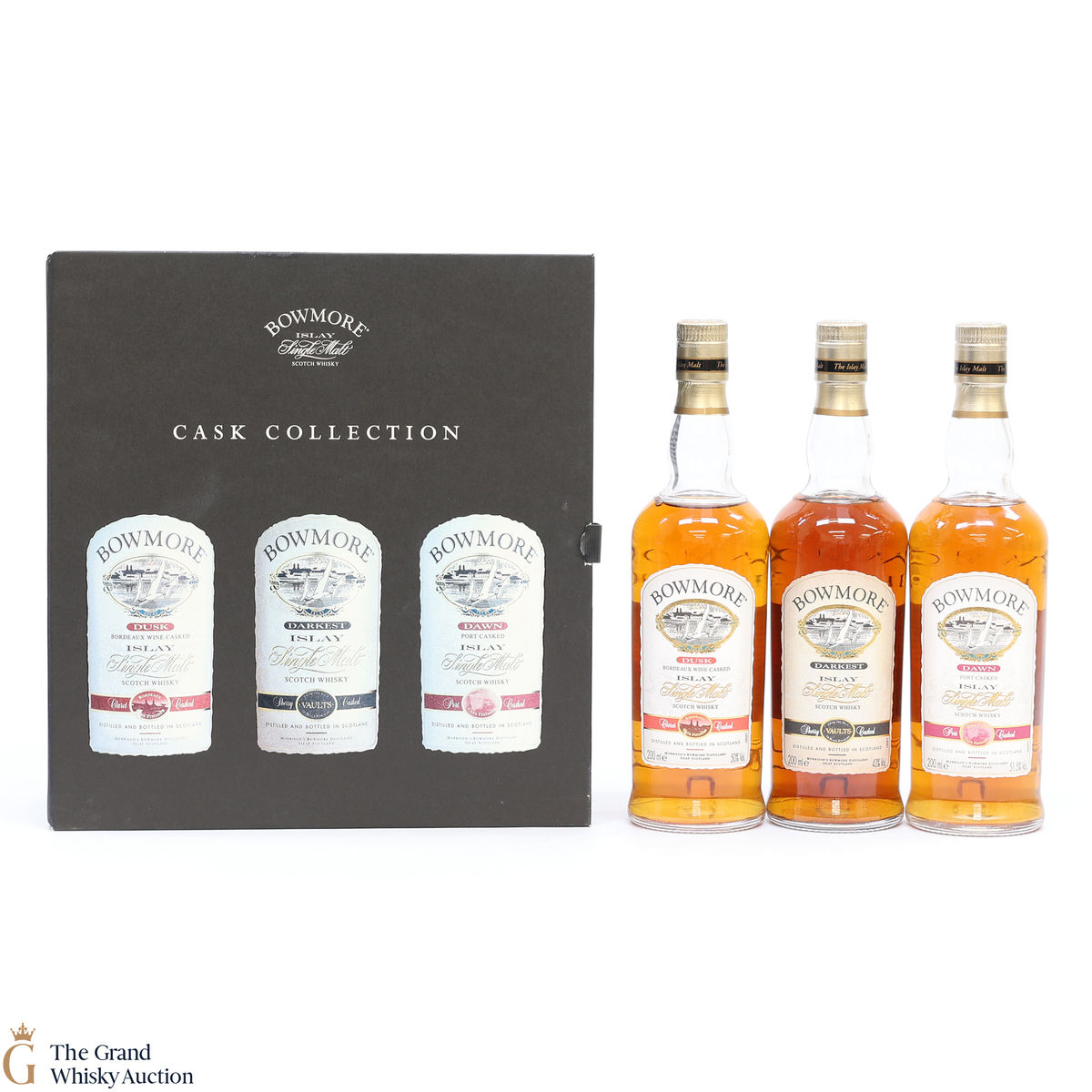 Bowmore - Cask Collection - Dusk, Dawn & Darkest (3 x 20cl)