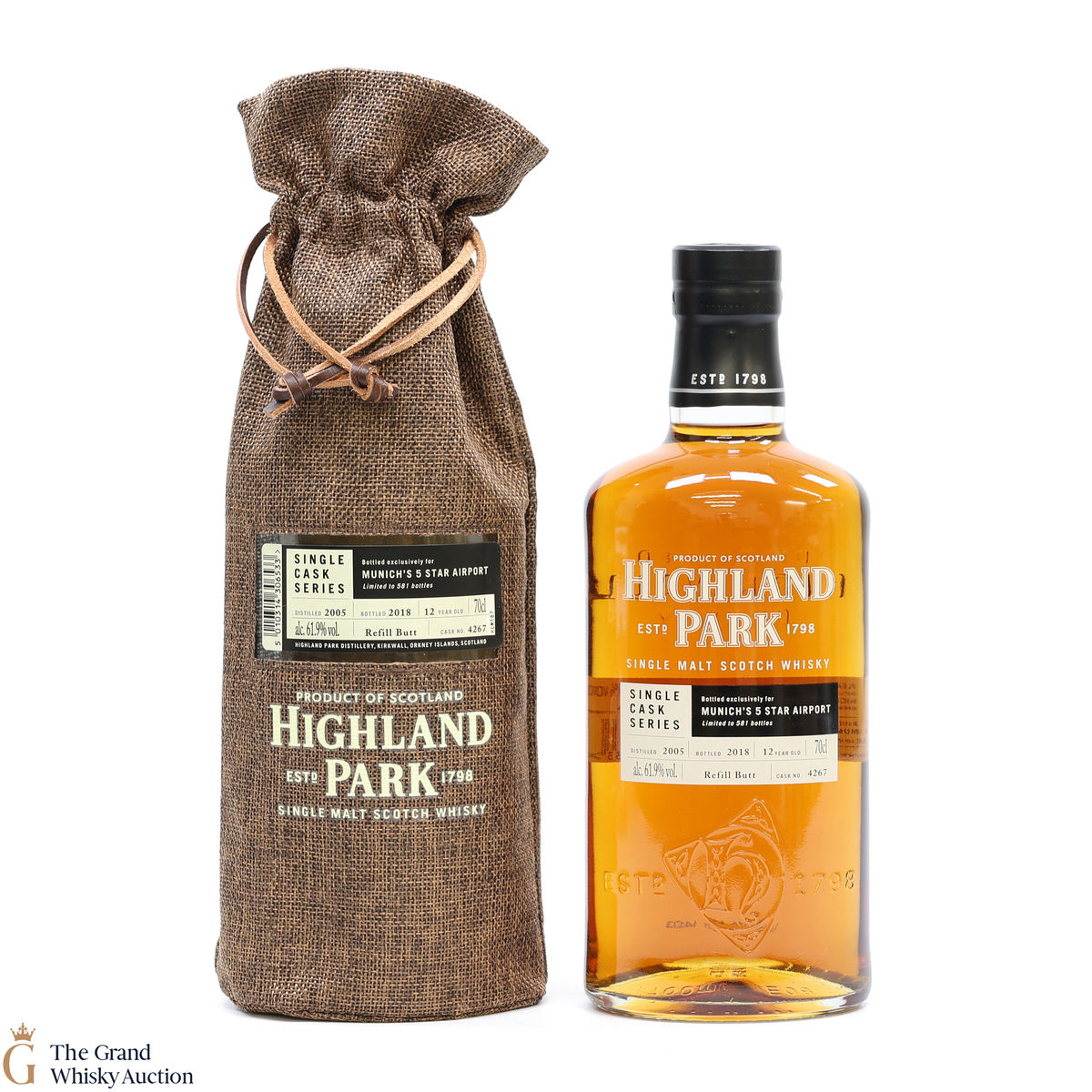Highland Park - 12 Year Old - Single Cask #4267 - Munich 5 Star Airport
