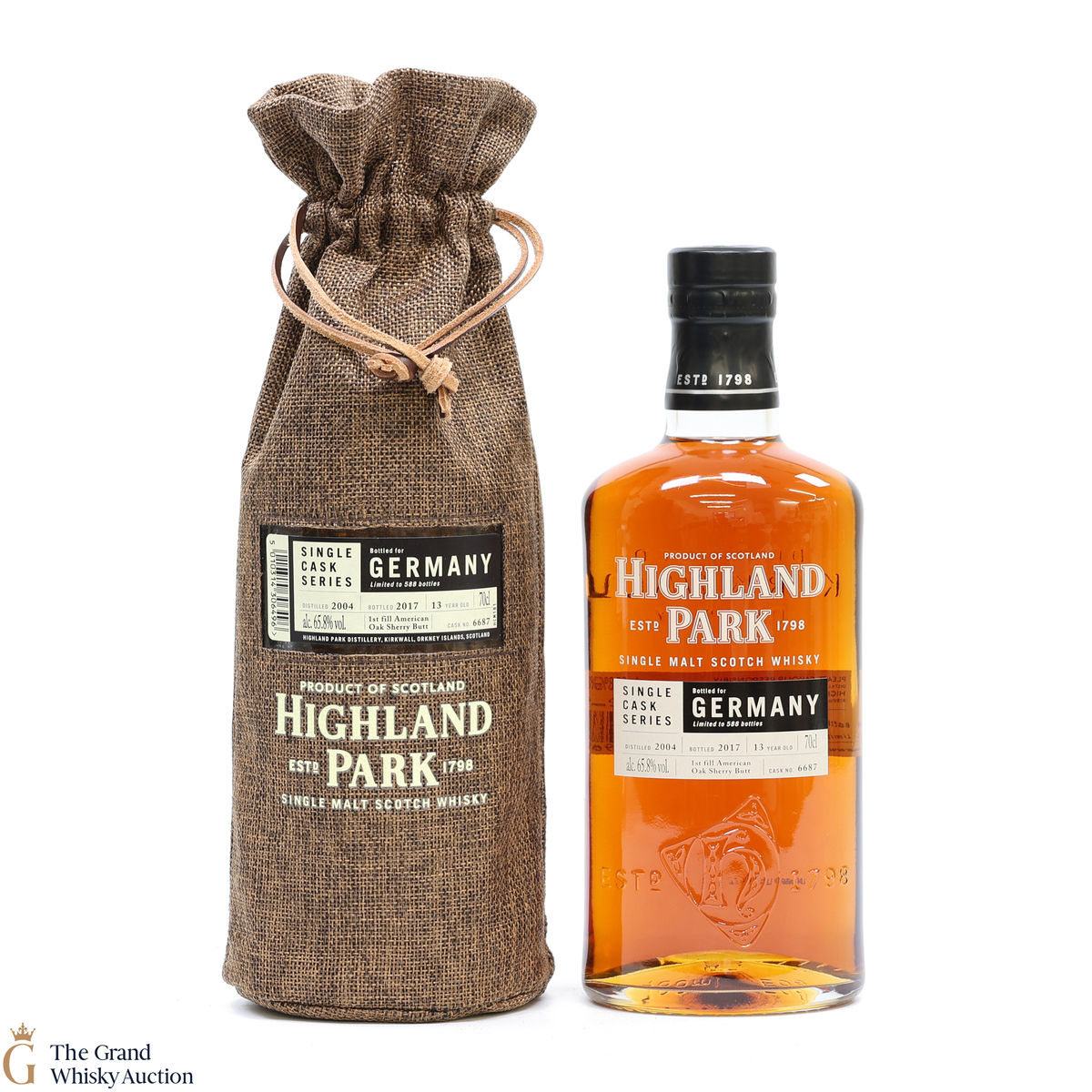 Highland Park - 13 Year Old - Single Cask Series Germany #6687