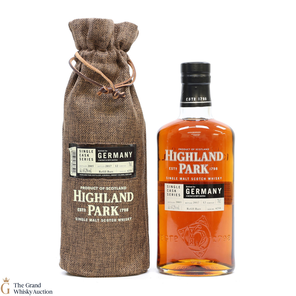 Highland Park - 12 Year Old - Single Cask Series Germany #4250