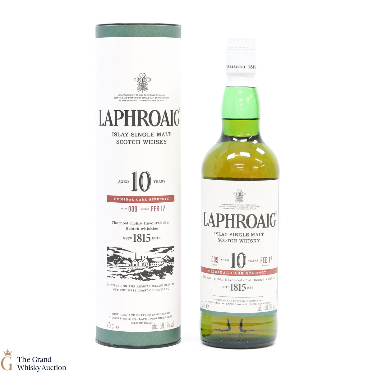 Laphroaig - 10 Year Old - Original Cask Strength Batch #009