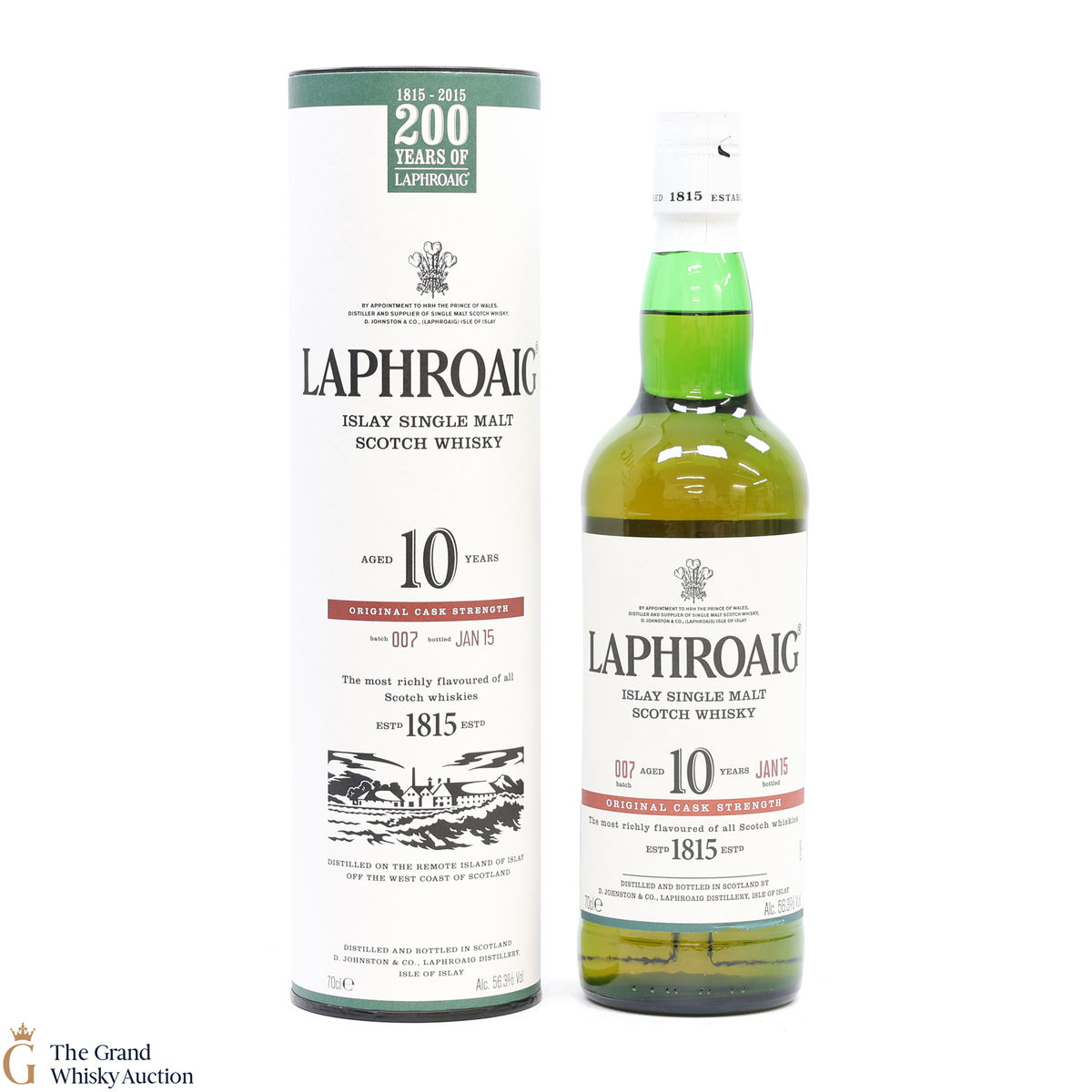 Laphroaig - 10 Year Old - Original Cask Strength Batch #007