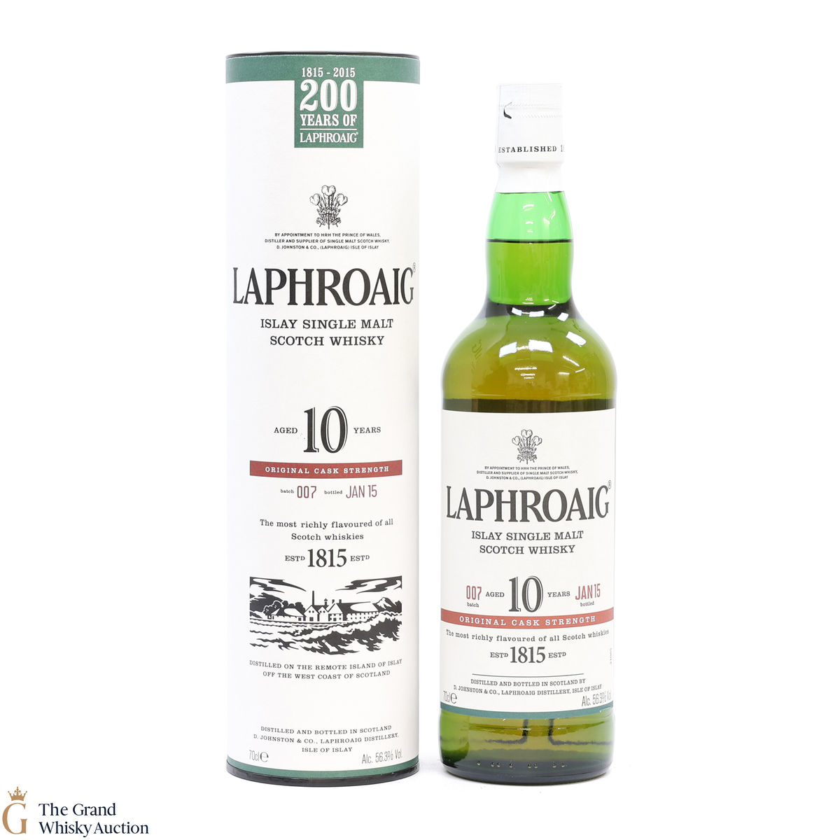 Laphroaig - 10 Year Old - Original Cask Strength Batch #007