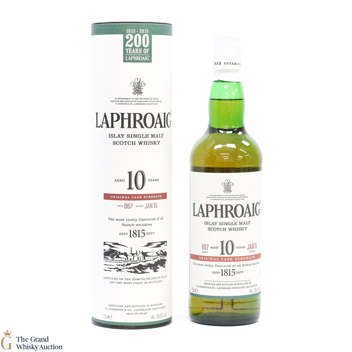 Laphroaig - 10 Year Old - Original Cask Strength Batch #007