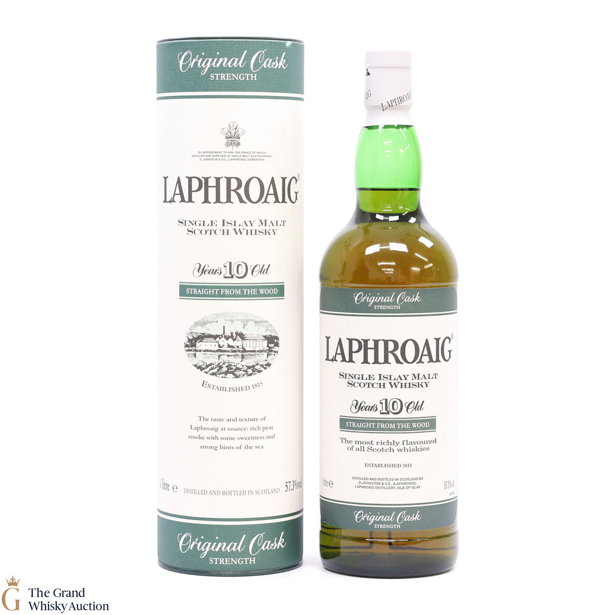 Laphroaig - 10 Year Old - Original Cask Strength 57.3% 1L