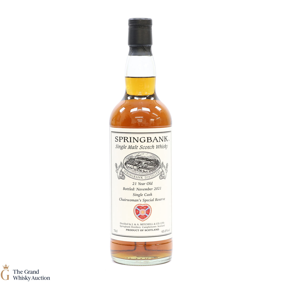 Springbank - 21 Year Old - Hearts FC Chairwoman's Special Reserve 