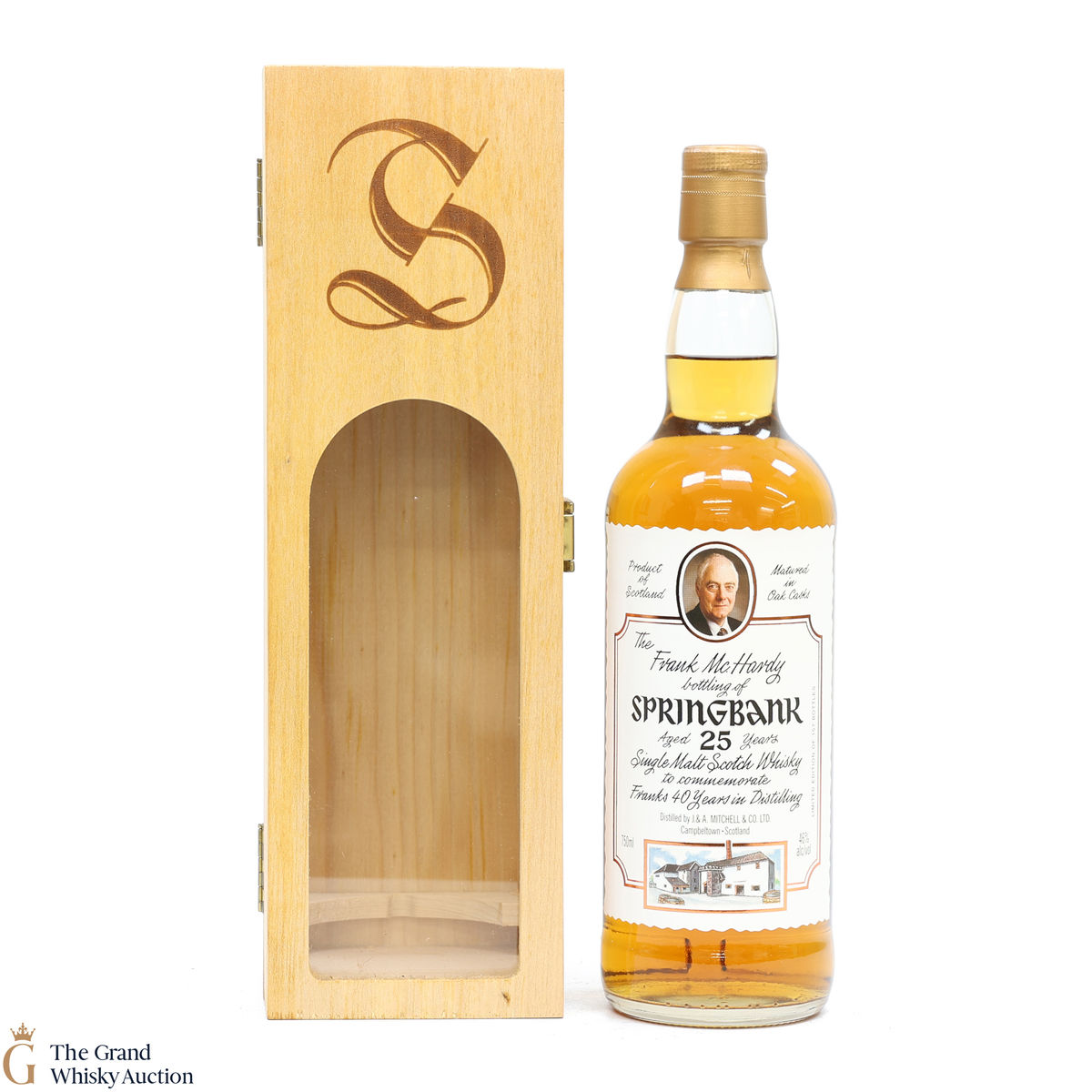 Springbank - 25 Year Old - Frank McHardy 40 Years in Distilling 75cl