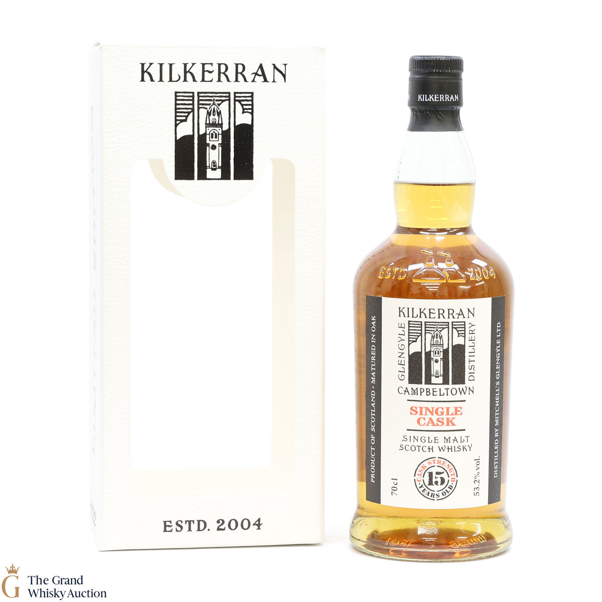 Kilkerran - 15 Year Old - Single Bourbon Cask - 15th Anniversary 2004