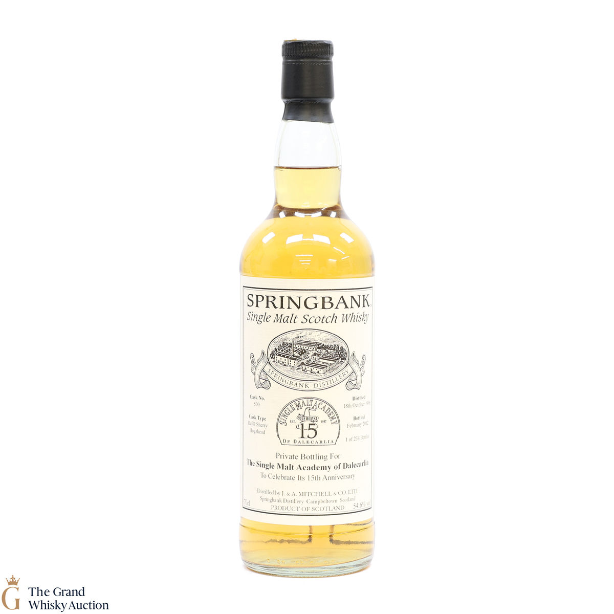 Springbank - 1996 Private Cask #500 - The Single Malt Academy of Dalecarlia 