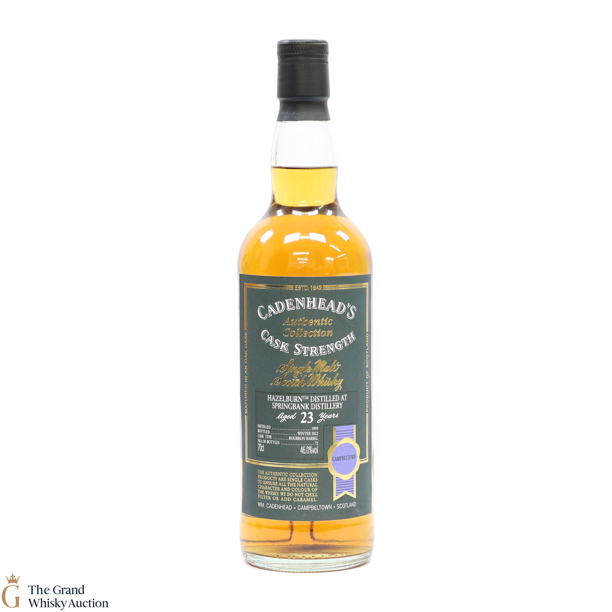 Hazelburn - 23 Year Old 1999 - Cadenhead's