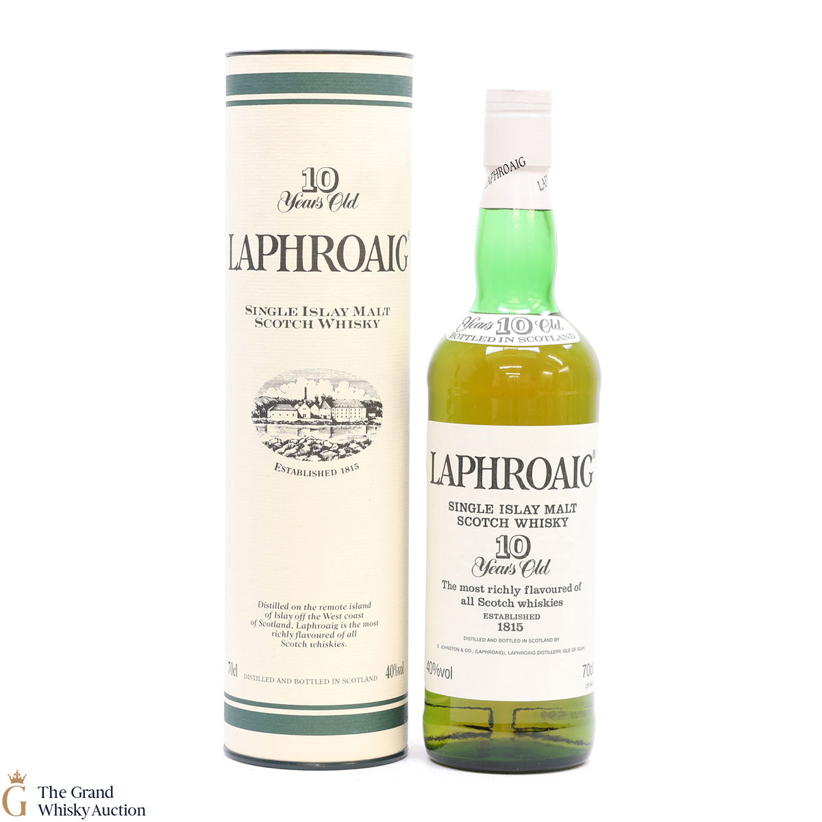 Laphroaig - 10 Year Old - Pre Royal Warrant 