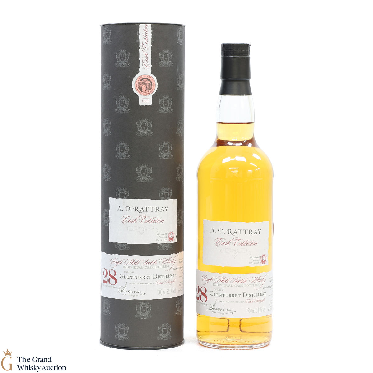 Glenturret - 28 Year Old 1986 Single Cask #342 - A.D. Rattray Cask Collection