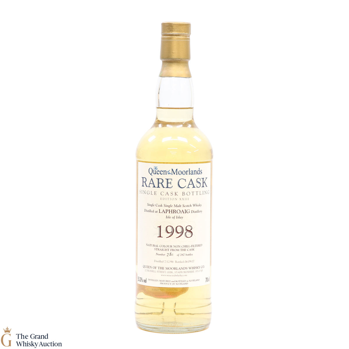 Laphroaig - 1998 Queen of the Moorlands Rare Cask 