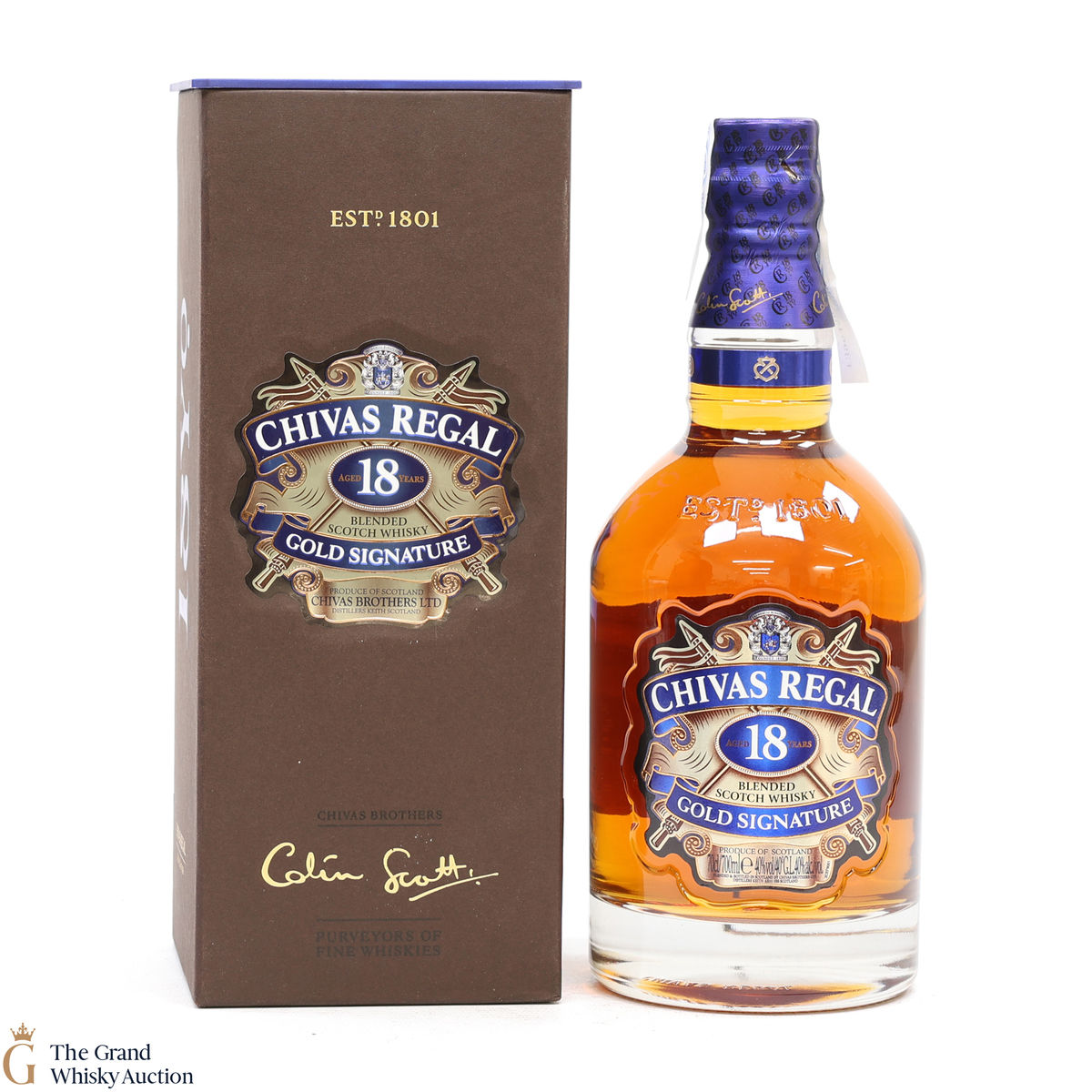 Chivas Regal - 18 Year Old - Gold Signature