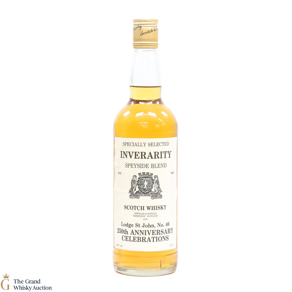 Speyside - Inverarity Blend - Lodge St John #46 250th Anniversary 