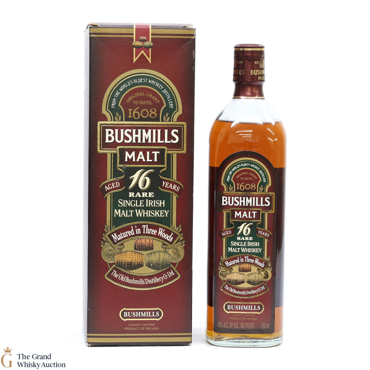 Bushmills - 16 Year Old - Three Wood