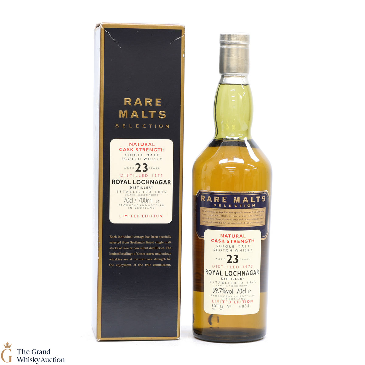Royal Lochnagar - 23 Year Old - 1973 Rare Malts 59.7%