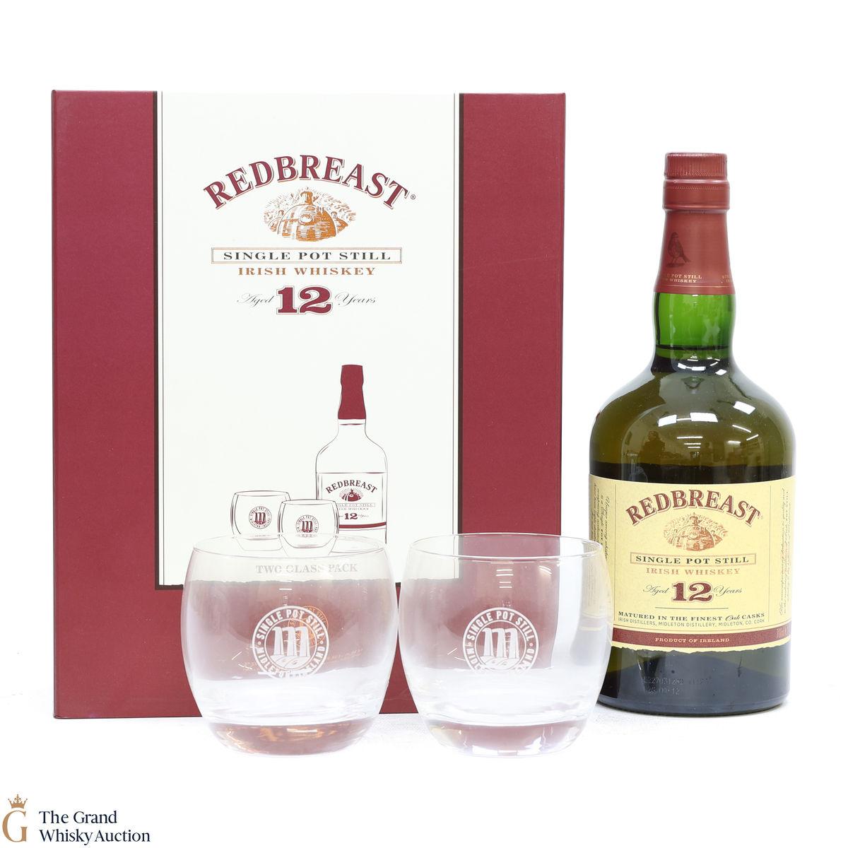 Redbreast - 12 Year Old + Glasses