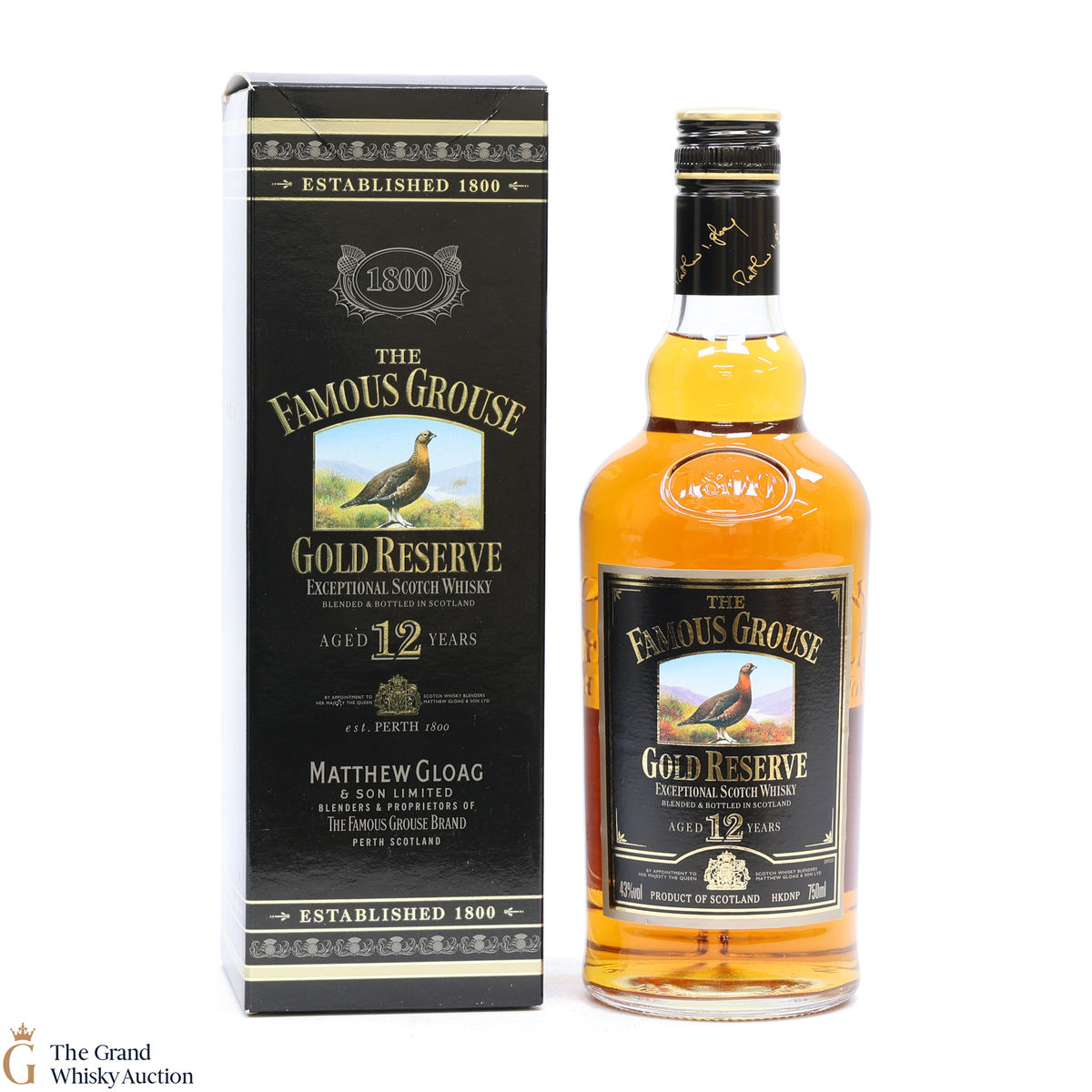 Famous Grouse - 12 Year Old - Gold Reserve 75cl