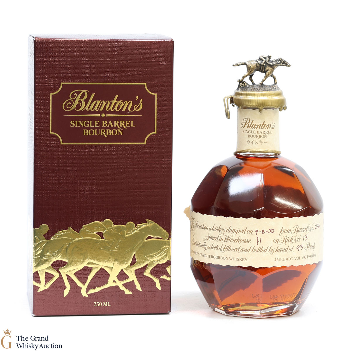 Blanton's - Single Barrel - Dumped 2022 / Japanese Import 75cl